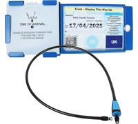 Blue Badge Disabled Holder Guard Parking Time Clock Security Anti Theft Lock Wallet (Not Folding)