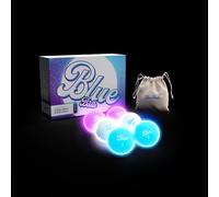 Blue Balls Premium Golf Balls with LED Lights | Glow in the Dark Golf Balls | Night Golf Balls | Funny Golf Gift | Bachelor Party - Father's Day - Birthday -
