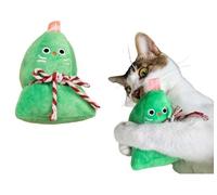 BLUE BAY Sticky Rice Dumpling Plush Catnip Toy, 4.7", Kicker Toy Chew Toy for Indoor Cats