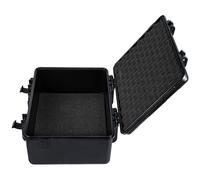 BLUE BAZAAR Hard Case with Foam 440×345×180mm, Lockable Flight Case for Camera, Drone, Tools & Accessories