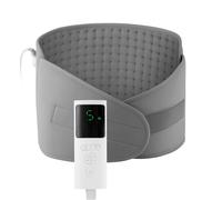 BLUE BAZAAR Large Electric Heating pad - 123 cm Long Heat Therapy for Back Pain, Adjustable Temperatures, Removable Cover for Comfort, Ideal for Muscle Aches & Cramps