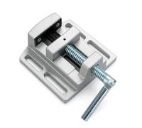 BLUE BAZAAR Mini Bench Clamp 2.5 Inch Tabletop Vise Drill Press Vise Tools Flat Table Vice Adjustable Drill Press Vice for DIY Jewelry Walnut Nuclear Drilling Carving