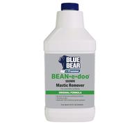 Blue Bear 500MR BEAN-e-doo Concrete Mastic Remover - Professional Soy-Based Adhesive Remover for Carpet, Tile & Asbestos Mastics - Low-Odor, Non-Toxic, Safe for Schools & Hospitals (Quart)