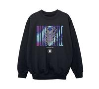 Blue Beetle Boy's Jaime Reyes Sweatshirt in Black | Size: 7-8 Years Blue Beetle Black 7-8 Years