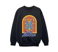 Blue Beetle Boy's Logo Sweatshirt in Black | Size: 7-8 Years Blue Beetle Black 7-8 Years