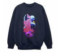 Blue Beetle Boy's Pose Sweatshirt in Navy | Size: 5-6 Years Blue Beetle Navy 5-6 Years