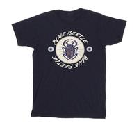 Blue Beetle Men's Swirl Cotton T-Shirt in Navy | Size: Medium Blue Beetle Navy M
