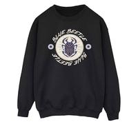 Blue Beetle Men's Swirl Sweatshirt in Black | Size: Medium Blue Beetle Black M