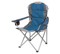 Blue Berkley Padded Chair With Carry Bag High Back Relaxer Indigo