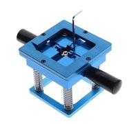 Blue BGA reballing kit 90 * 90mm BGA reballing Station with Hand Shank Gift 10/PCS BGA Universal Stencil(Package A)