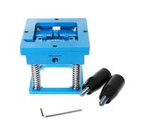 Blue BGA Reballing Station with Handle for 90mm X 90mm Template Holder Jig Hand Tools Builders