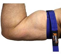 BLUE BICEP STRAP Mx Bicep Blood Flow Restriction Occlusion Training Bands Help You Gain Muscle Faster Biceps & Triceps Bands for Effective Arms