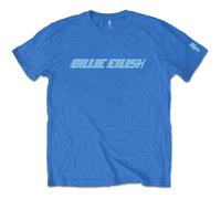 Billie Eilish Blue Racer Logo Unisex T-Shirt (Small)