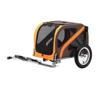 Blue Bird 12´´ Dog Trailer Max 40 kg Brown / Orange