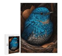 Blue Bird Nesting Puzzle 1000 Teile Schwer Puzzle Spielzeug Lernspiel Impossible Herausforderungsspielzeug Für Erwachsene Kinder 500 PCS