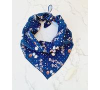 Blue Birthday Boy Dog Bandana M/L