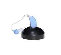 (Blue/Black-Type A) Mini Portable Hearing Aid Noise Reduction Volume Adjustment Ear Sound Amplifier Low Power Non-toxic Hearing Aids