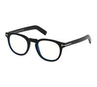 Stylish Eyeglasses Ft5629-B 001 - unisex - Tom Ford - Glasses - Black - 48 MM - Accessories 48 MM