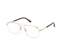 Blue Block Navigator Opticals - unisex - Tom Ford - Glasses - Pink - 54 MM - Accessories 54 MM