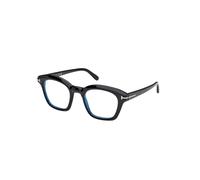 Blue Block Square Optical Frame - male - Tom Ford - Glasses - Black - 49 MM - Accessories 49 MM