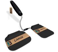 Blue Bosti Adaptchula Spatula Turner for Cooking & Serving, Better than Silicone - PPSU Material 1st Spatula with 7 Adjustable Angles, 2 Blades, Heat Resistant Spatulas, 4X Durable Than Rubber - Black