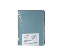Blue Bound A4 Spiral Pad 80 leaf (Pack of 12) WX01072