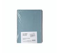 Blue Bound A4 Spiral Pad 80LEAF PK12