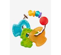 Blue Box Teething Ring white