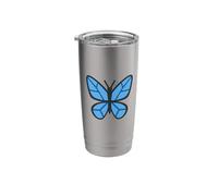 Blue Butterfly Costume Stainless Steel Insulated Tumbler