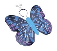 Blue Butterfly Disguise Kit - Charming Design, Perfect Accessories for Cosplay, Themed Parties, Halloween, Events, & More Halloween Halloween
