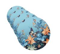 Blue butterfly floral Car Air Freshener Cards for Women Men 4 Pack Cute Car Accessories Long Lasting Scent Car Diffuser Hanging Auto Aromatherapy Tablets Car Fresheners Gifts