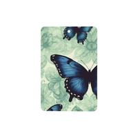Blue Butterfly Pattern Car Air Fresheners 6 Pcs, Funny Hanging Car Air Fresheners Cute Long Lasting Scented Mirror Hanging Decoration Ornaments Gift Interior Decor Accessories For Men Women