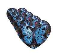 Blue Butterfly Water Car Air Freshener Cards for Women Men 4 Pack Cute Car Accessories Long Lasting Scent Car Diffuser Hanging Auto Aromatherapy Tablets Car Fresheners Gifts