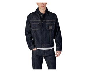 Blue Button-Up Jacket - male - Armani Exchange - Denim Jackets - Blue - S - Jackets S