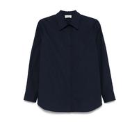 Blue Button-Up Shirt with Collar - female - P.A.R.O.S.H. - Shirts - Blue - L - Blouses & Shirts L