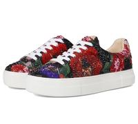 Blue by Betsey Johnson Sidny, Black Flower Multi, 6