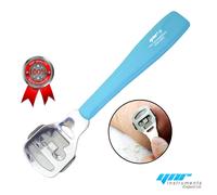 (Blue) Callus Corn Hard Skin Remover Shaver Foot Pedicure Kit Feet with 10 Blades