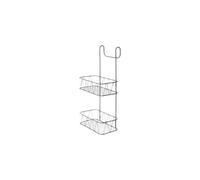 Blue Canyon 2 Tier Hanging Shower Caddy Grey Rust-Resistant Stainless Steel Bathroom Shelf Storage Organizer