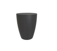 Blue Canyon Boda Swing Lid Bin, 12 L Capacity, Rubbish Bin for Bathroom & Bedroom, Plastic Construction, Compact & Lightweight, Rubbish Storage for Kitchen, Swing Lid, Space Saving Design, Black