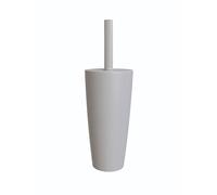Blue Canyon Boda Toilet Brush & Holder, Plastic Brush for Toilet, Brush for Deep Cleaning, Flexible Bristles, Long Lasting Material, 360°, Odour Free Holder, Cleaner for Bathroom & Office, Grey