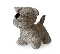 Blue Canyon Buddy Dog Door Stop| Sand Stuffed Door Stopper| Heavy Door Stopper Animals| 1kg| Polyester Fabric Door Stopper for Bedroom, Drawing Room, Outdoor| Elegant Home Décor