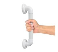 Blue Canyon Epsom Stainless Steel and ABS Grab Bar, 18-Inch Length, White