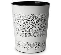 Blue Canyon Flora Waste Bin White