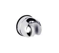 Blue Canyon Gecko Shower Head Holder Tilting Silver, Silver