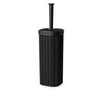 Blue Canyon Lace Design Toilet Brush Black