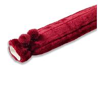 Blue Canyon Long Hot Water Bottle| Luxurious Faux Fur Cover| 2L Capacity| Thermal Rubber Bottle with Cover| Cosy & Warm| Back & Period Pain Relief, Stress Relief | BS 1970:2012 Compliant| (Burgundy)