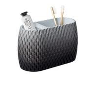 Blue Canyon Milano Toothbrush Tidy, Polyresin Toothbrush Holder, Bathroom Storage Organizer, Electric Toothbrush Holder, Toothbrush Caddy, Bathroom Countertop Storage, Toothpaste Holders