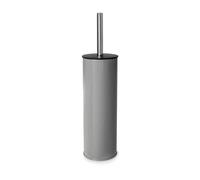 Blue Canyon Natura Toilet Brush & Holder for Bathroom, Flexible Toilet Bowl, Stainless Steel Brush Head for Deep Cleaning, Compact Size, Elegant Design with Holder-Grey
