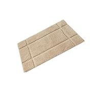 Blue Canyon Orla Microfibre Bath Mats, Quick Dry & High Absorbent Bathroom Door Mat, Washable Area Rug for Living Room, Kitchen, Entryway, Outdoor Rug, Home Decor Mattress, 1600GSM - Latte