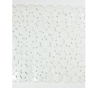 Blue Canyon Pebble Mildew Resistant Shower Mat 53cm x 53cm (Clear) (White)